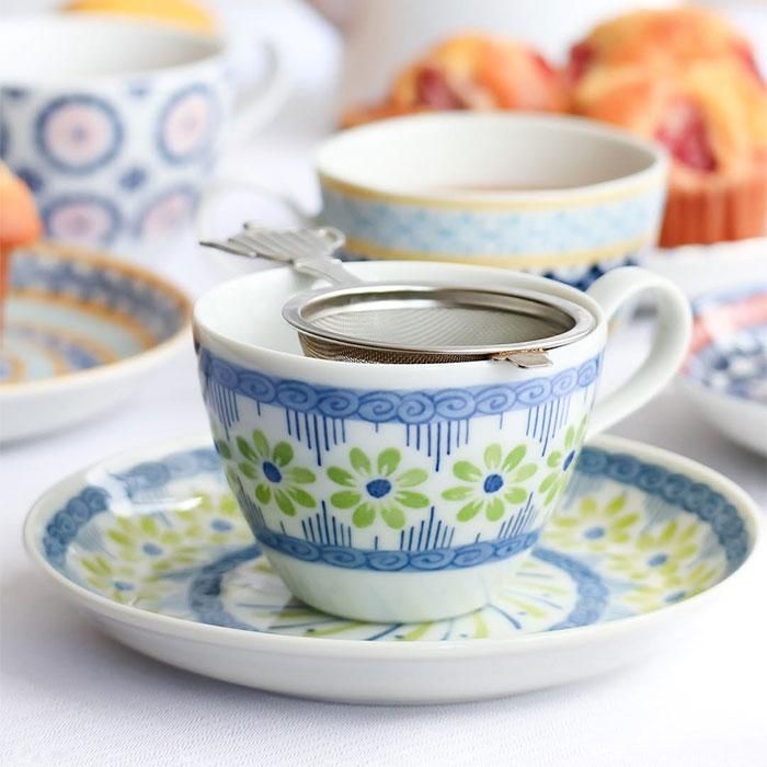 ポタリーフィールド コーヒー碗皿 4客揃