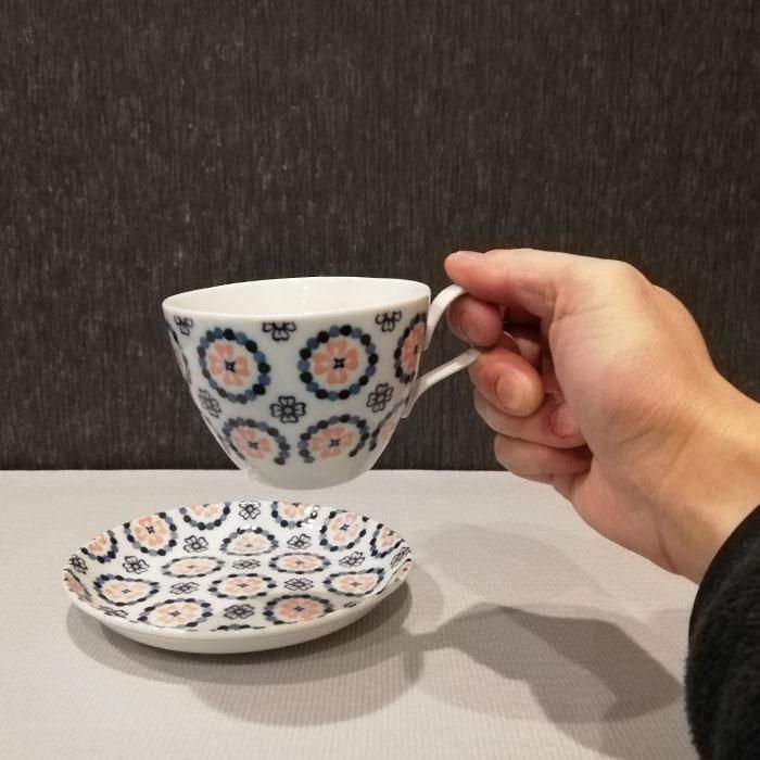 ポタリーフィールド コーヒー碗皿 4客揃