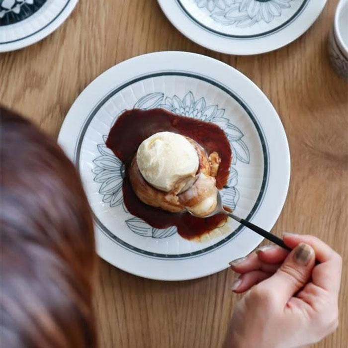 Antico Flower アンティコフラワー トリオケーキプレート