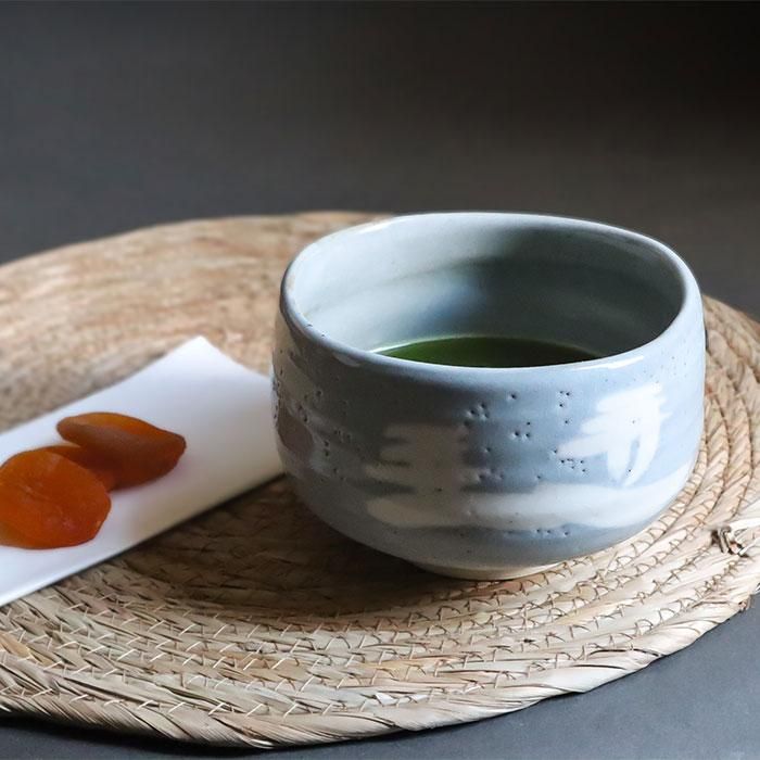 抹茶盌 鼠志野山水