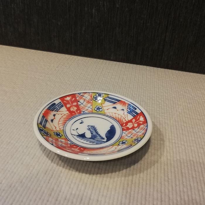 江戸っ子恐竜 六客まめ皿揃 木箱入り