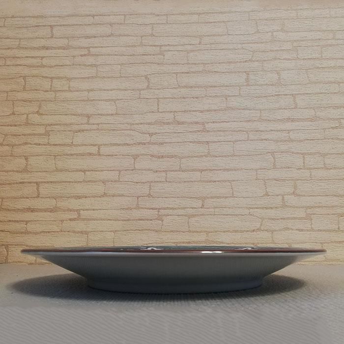 Shonzui 祥瑞 大皿 瓔珞紋 色絵