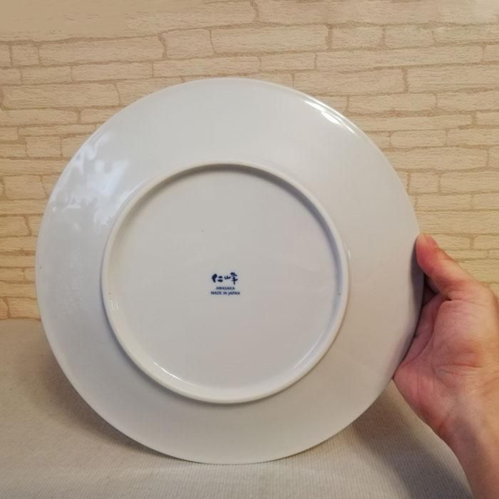 Shonzui 祥瑞 大皿 波富士 色絵