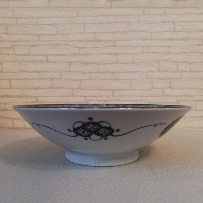 Shonzui 祥瑞 サラダめん鉢 瓔珞紋 染付