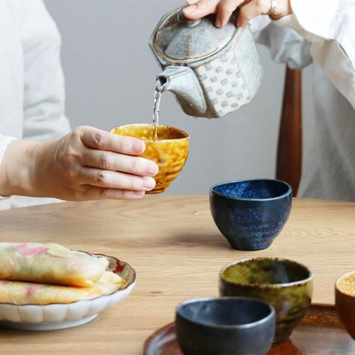 五釉 はんなり碗揃 五釉 はんなり碗揃
