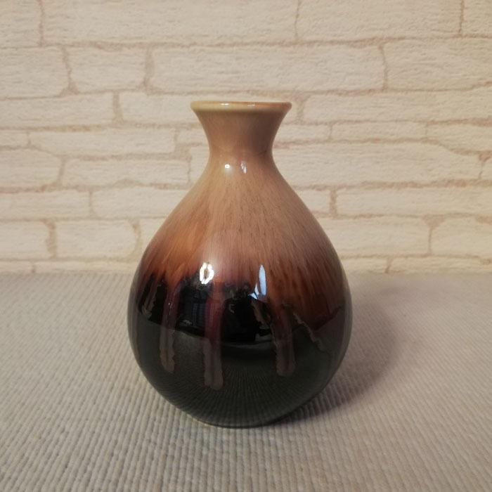 黄彩釉 酒器揃