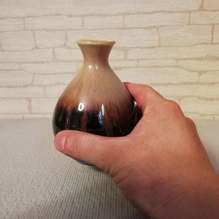 黄彩釉 酒器揃