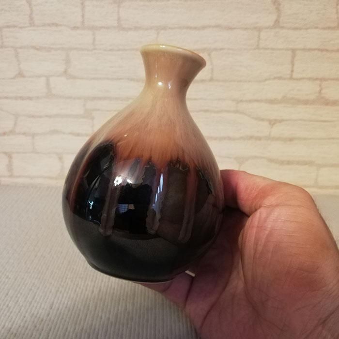 黄彩釉 酒器揃