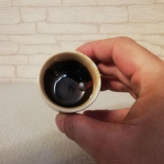 黄彩釉 酒器揃