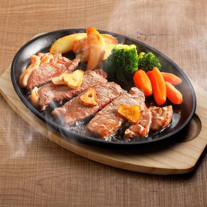 楽天市場】ステーキ皿 鉄製 鉄鋳物 丸型 20cm サイズ 鉄板料理
