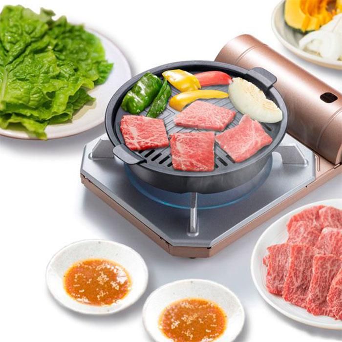 減煙ヘルシー焼肉グリル 丸型