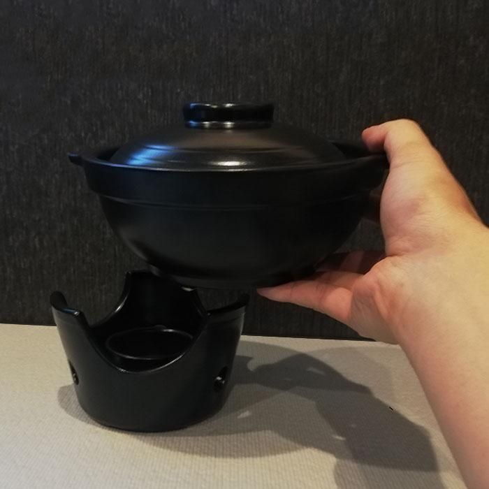 和ごころ懐石 陶器製 いろり鍋コンロ付セット 和ごころ懐石 陶器製 いろり鍋コンロ付セット