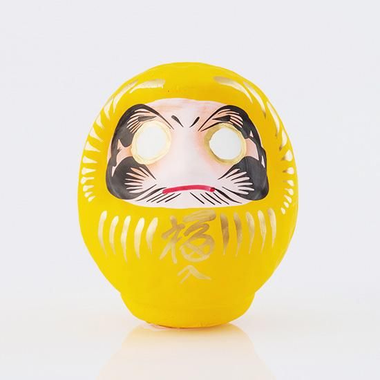 ワンワン　　【縁起物】　超福だるま 縁起だるま（福入り）1号9cm - 吉田だるま店｜高崎だるま製造販売