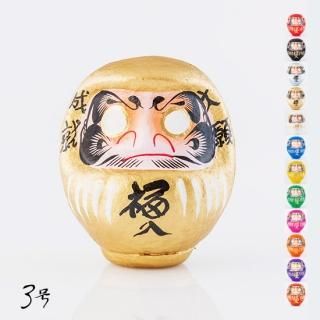 ワンワン　　【縁起物】　超福だるま 縁起だるま（福入り）1号9cm - 吉田だるま店｜高崎だるま製造販売