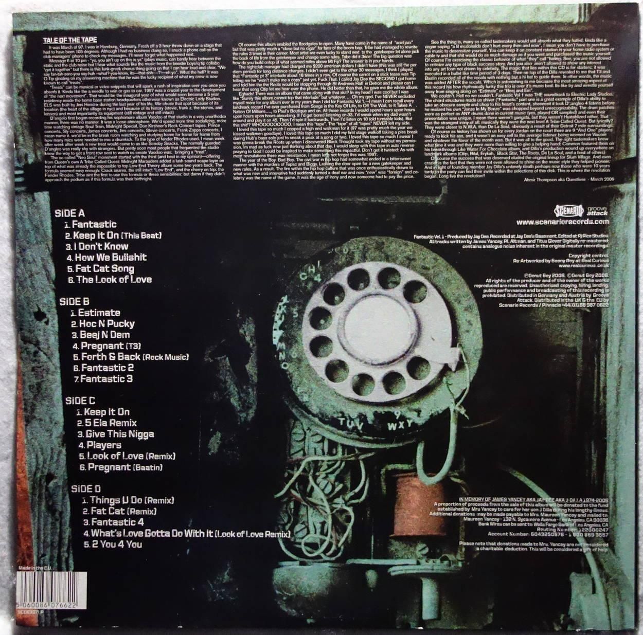 Slum Village - Fan-Tas-Tic Vol. 1 - Vinylian - Vintage Vinyl