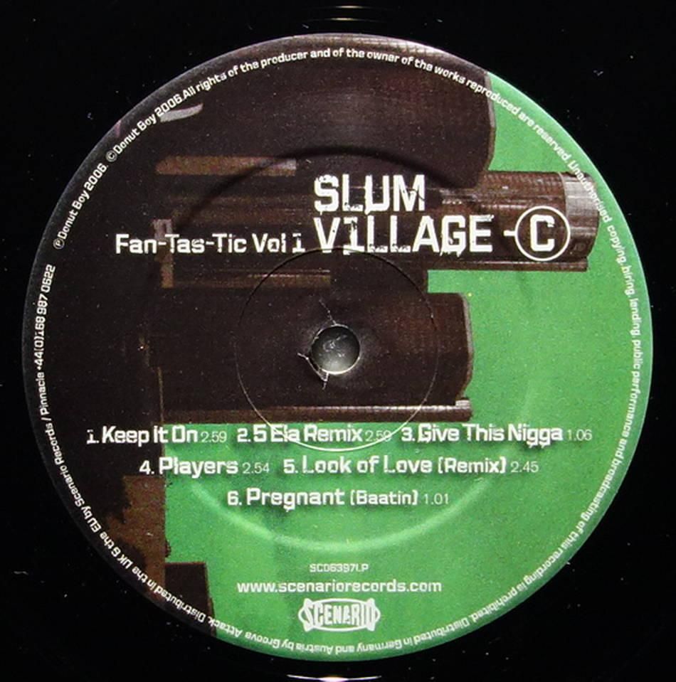 未開封 Slum Village /Fan-Tas-Tic Vol. 1 2LP FAN-TAS-TIC VOL. 1 