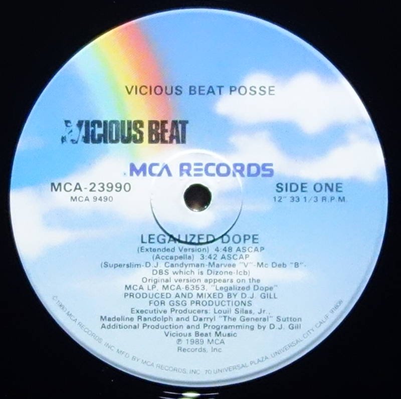 Vicious Beat Posse - Legalized Dope - Vinylian - Vintage
