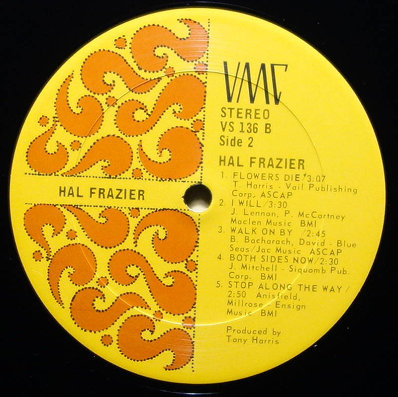 Hal Frazier - Hal Frazier - Vinylian - Vintage Vinyl Record Shop