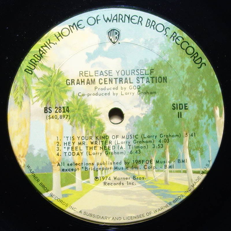 Graham Central Station Release Yourself Vinylian Vintage Vinyl Record  Shop