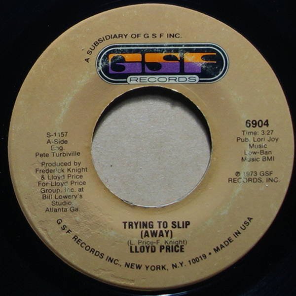 Lloyd Price - Trying To Slip (Away) / They Get Down