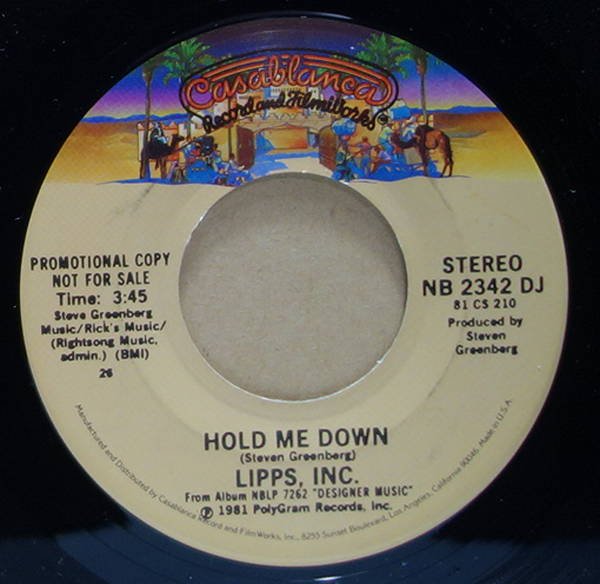 Lipps, Inc. - Hold Me Down
