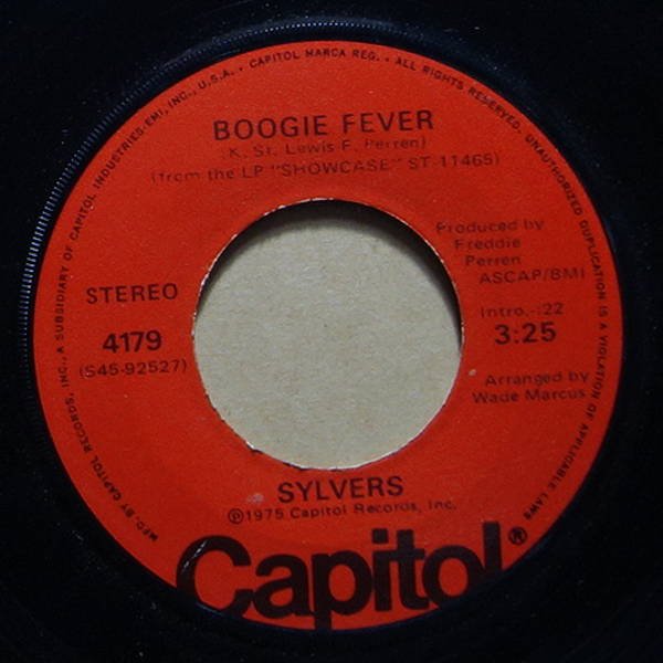 Sylvers - Boogie Fever / Free Style