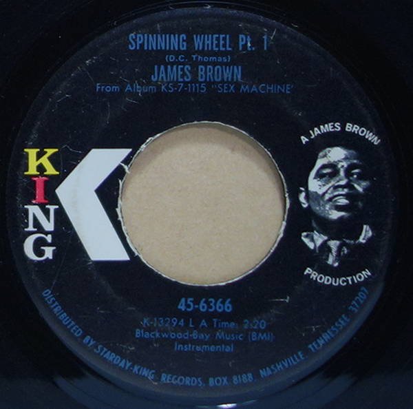 James Brown - Spinning Wheel
