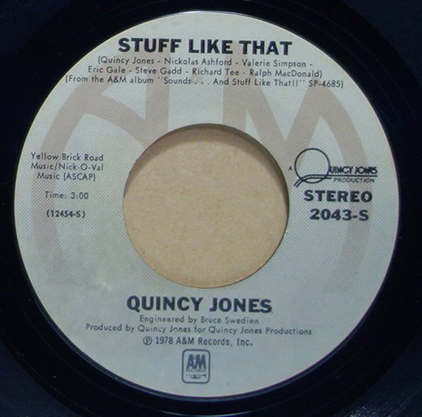 Quincy Jones - Stuff Like That / There's A Train Leavin'