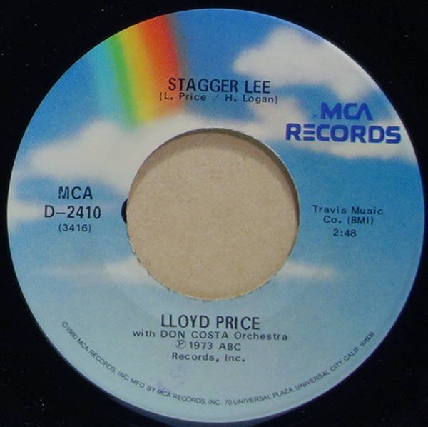 Lloyd Price With Don Costa Orchestra - Stagger Lee / Personality