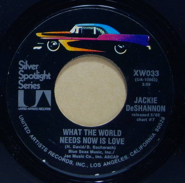 Jackie DeShannon - What The World Needs Now Is Love / Needles And Pins