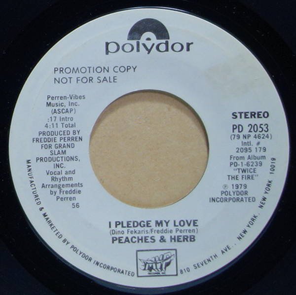 Peaches & Herb - I Pledge My Love