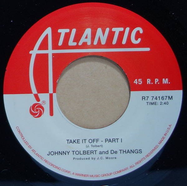 Johnny Talbot & De Thangs - Take It Off