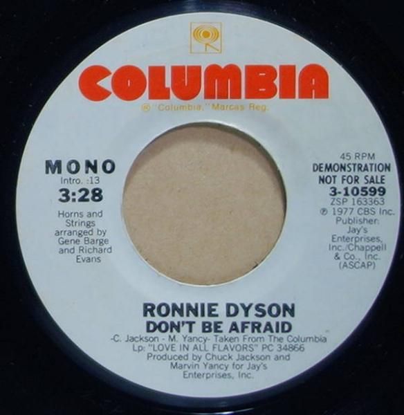 Ronnie Dyson - Don't Be Afraid