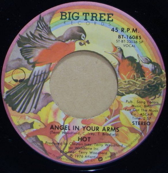 Hot - Angel In Your Arms / Just 'Cause I'm Guilty