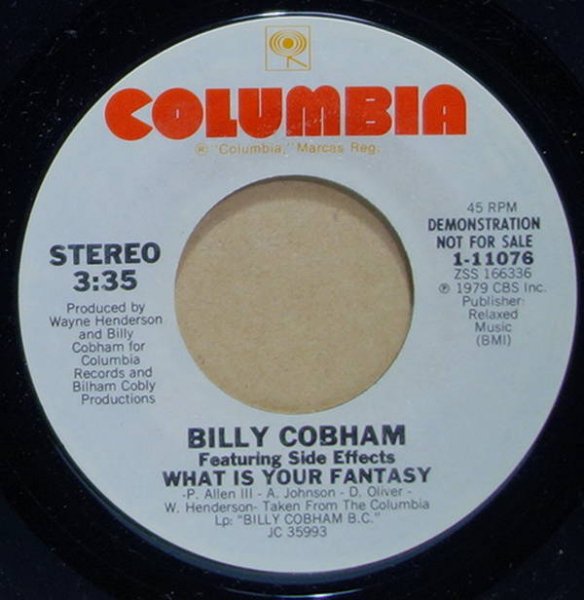 Billy Cobham Featuring Side Effects - What Is Your Fantasy