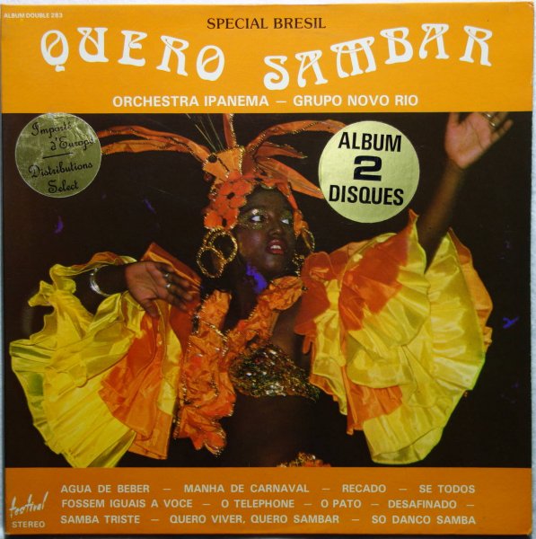 Orchestra Ipanema - Grupo Novo Rio - Quero Sambar