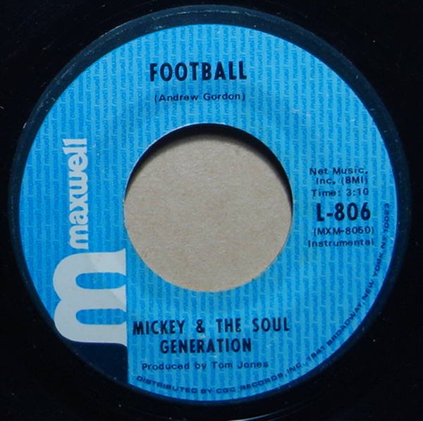 Mickey & The Soul Generation - Football / Joint Session