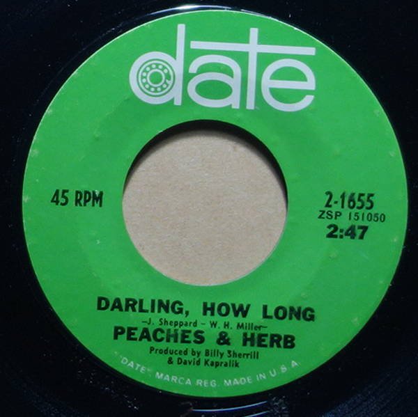 Peaches & Herb - Darling, How Long / Cupid / Venus