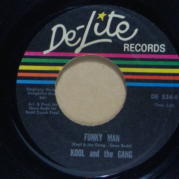 Kool And The Gang - Funky Man / 1-2-3-4-5-6-7-8