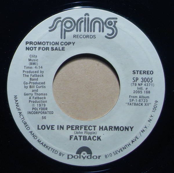 Fatback - Love In Perfect Harmony