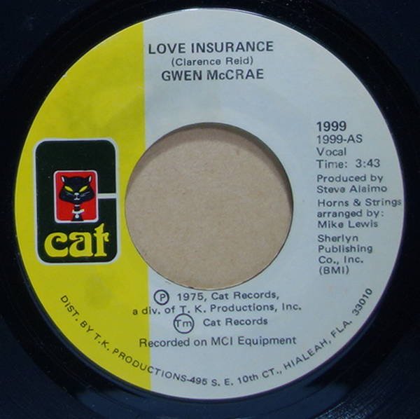 Gwen McCrae - Love Insurance / He Keeps Something Groovy Goin' On