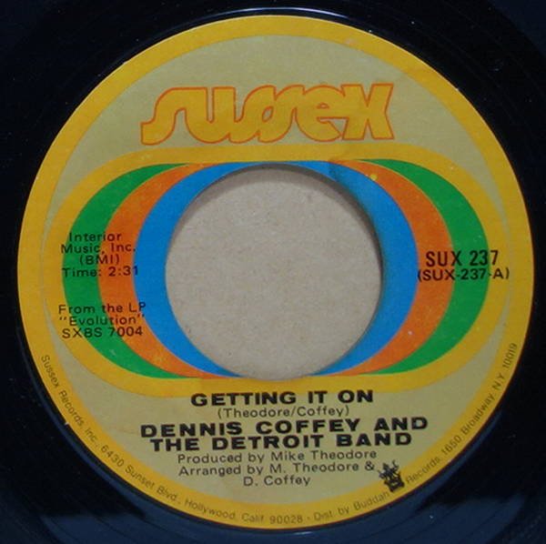 Dennis Coffey And The Detroit Guitar Band - Getting It On / Ride, Sally, Ride
