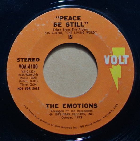 The Emotions - Peace Be Still