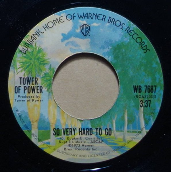 Tower Of Power - So Very Hard To Go / Clean Slate