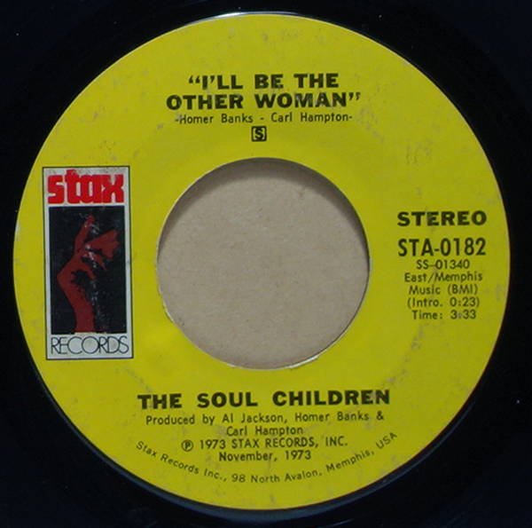 The Soul Children - I'll Be The Other Woman / Come Back Kind Of Love