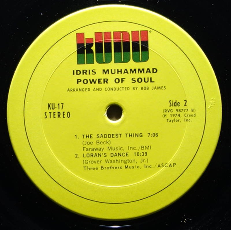 Idris Muhammad - Power Of Soul - Vinylian - Vintage Vinyl Record Shop