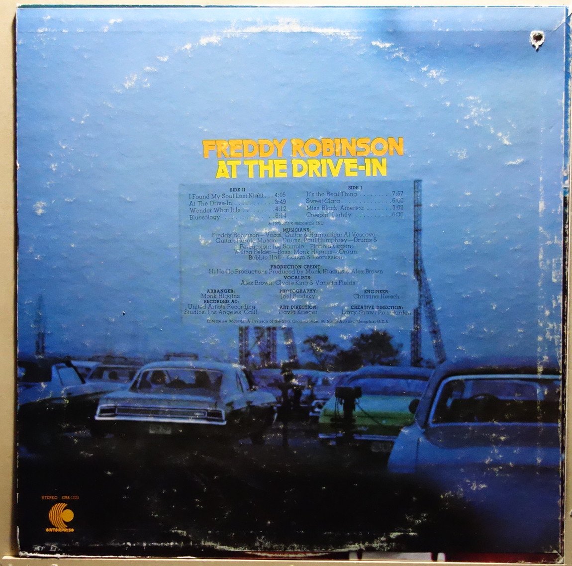 Freddy Robinson - At The Drive-In (LP)-