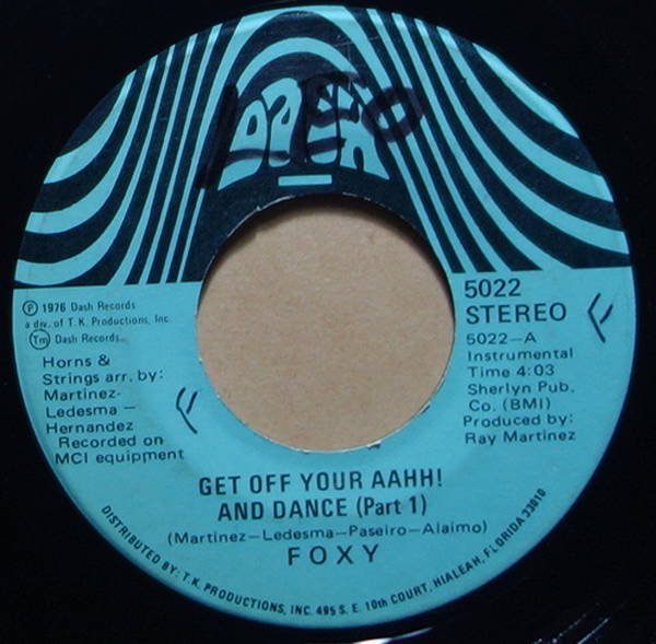 Foxy - Get Off Your Aahh! And Dance