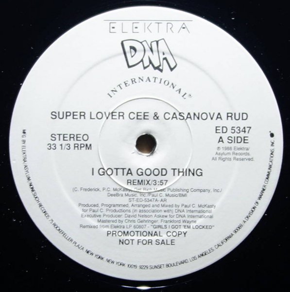 Super Lover Cee & Casanova Rud - I Gotta Good Thing