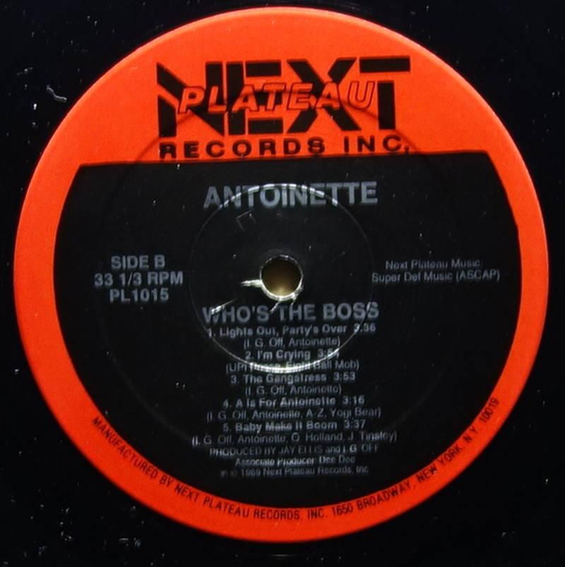 ヒップホップ+ラップ Antoinette - Who&#39;s The Boss? 250px-Antoinette_-_Who'
